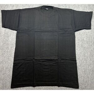 Vintage SAAD Collection T-Shirt Mens 3XL Black 100% Cotton Short Sleeve NOS New